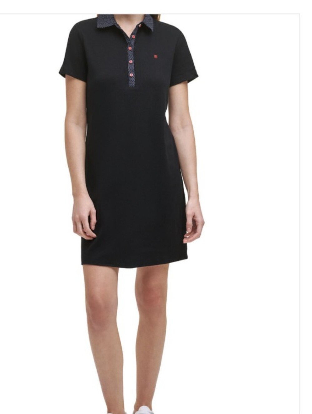 Tommy Hilfiger Women's Navy Polo Dress Size large